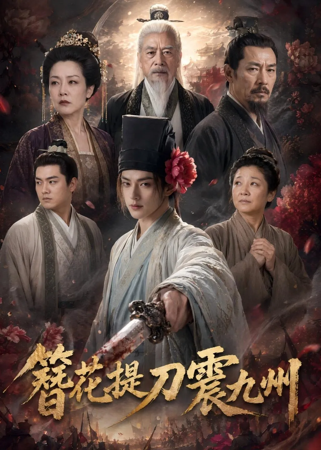 簪花提刀震九州