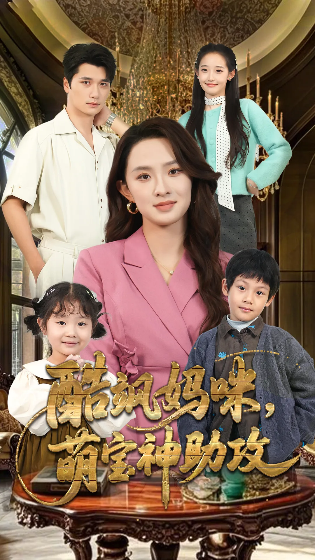 酷飒妈咪，萌宝神助攻