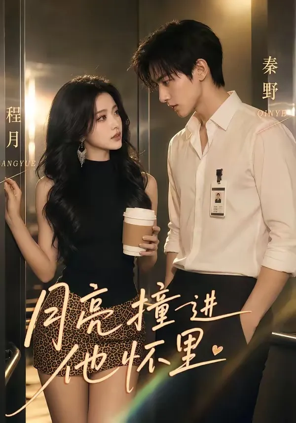 月亮撞进他怀里